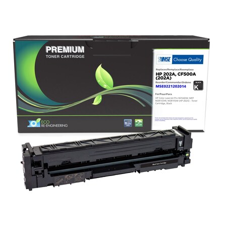 Mse MSE Remanufactured Black Toner Cartridge for HP CF500A (HP 202A) MSE0221202014